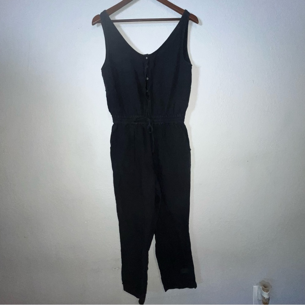 Niaff Black Sleeveless Jumpsuit - Picture 3 of 8